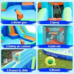 Doctor Dolphin Inflatable Water Slide & Pool – 73002