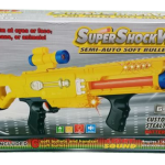 Super Shock Wave Semi Auto Soft Bullet Toy Gun