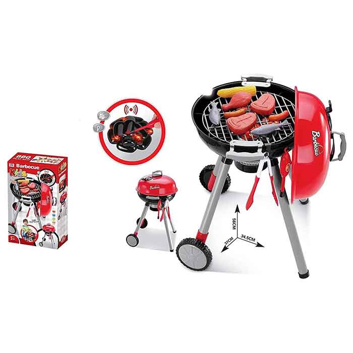 Kids Barbecue Set With Lights & Sound