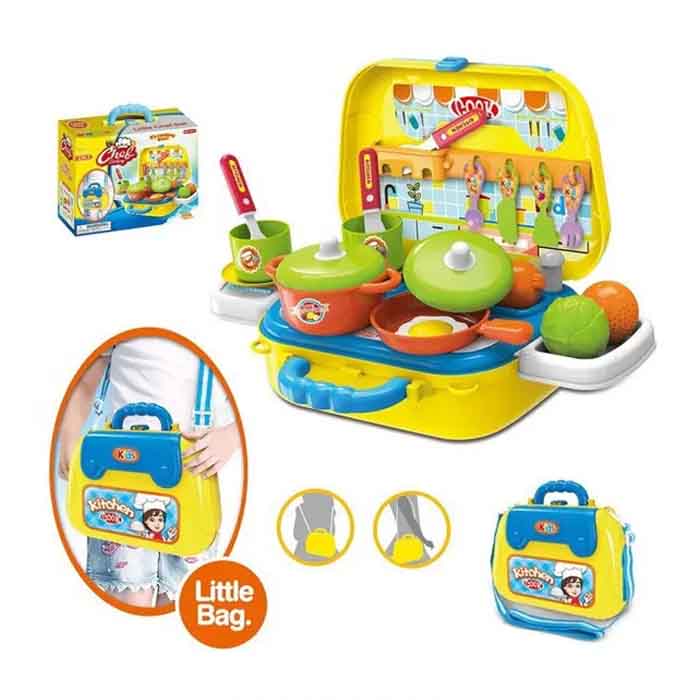 Kids Kitchen Tableware Game Toy Set