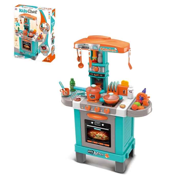 Kids Real Chef Game Toy Set - Blue