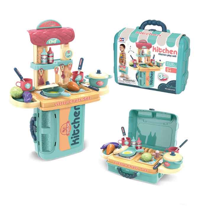 3 In 1 Kids Kitchen Game Toy Set