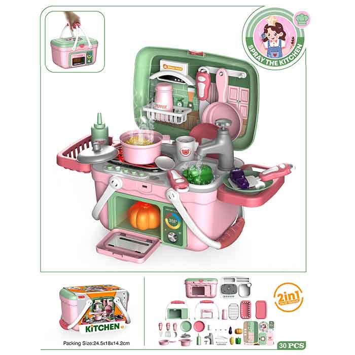Kids Kitchen Game Toy Set