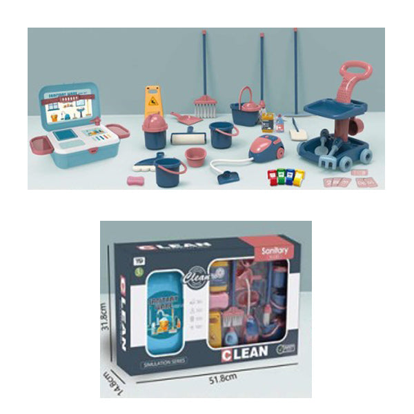 Kids Household Cleaning Toy Set