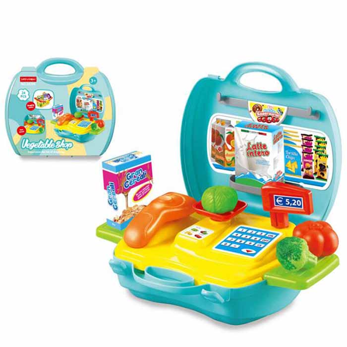 Kids Vegetable Shop Game Toy Set