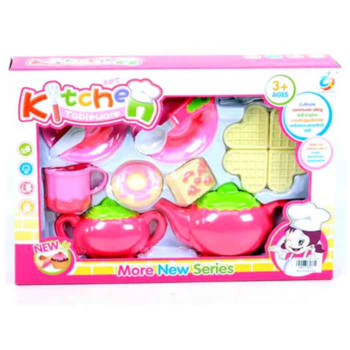 Kids Kitchen Tableware Game Toy Set