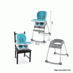 2-in-1 Baby High Chair