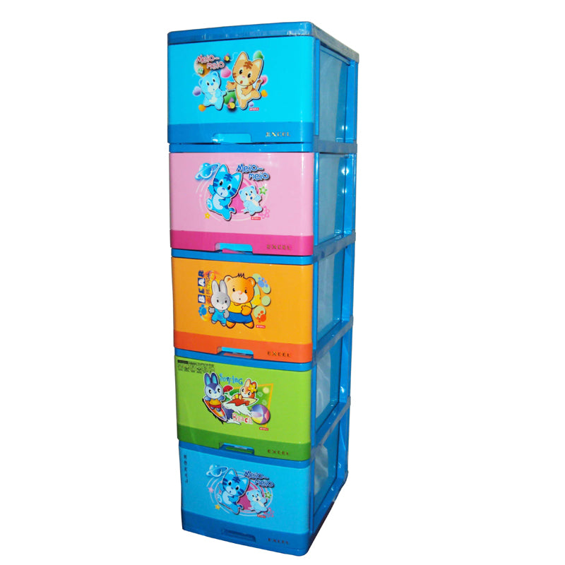Kids Wardrobe Storage Cabinet