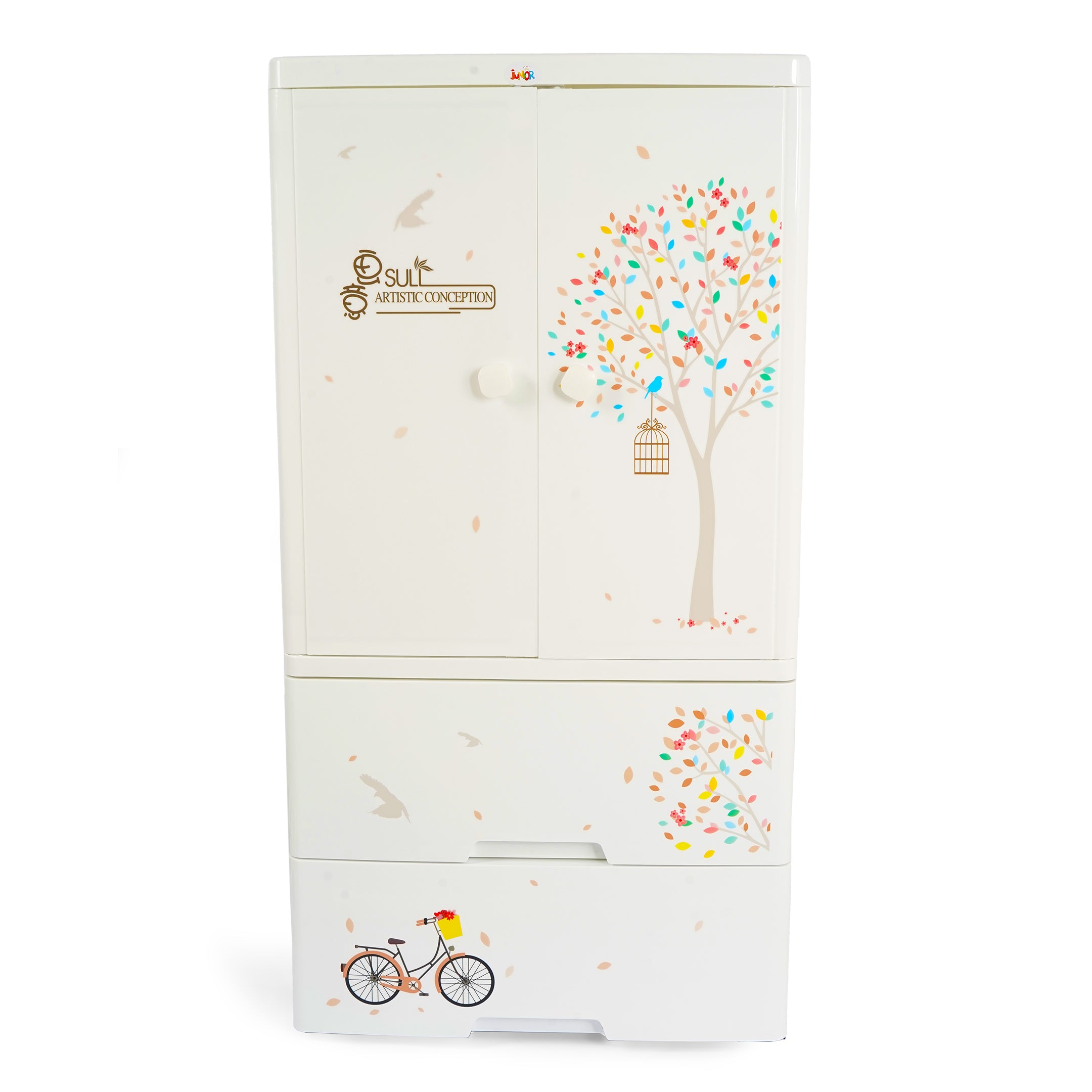 Kids Wardrobe Storage Cabinet
