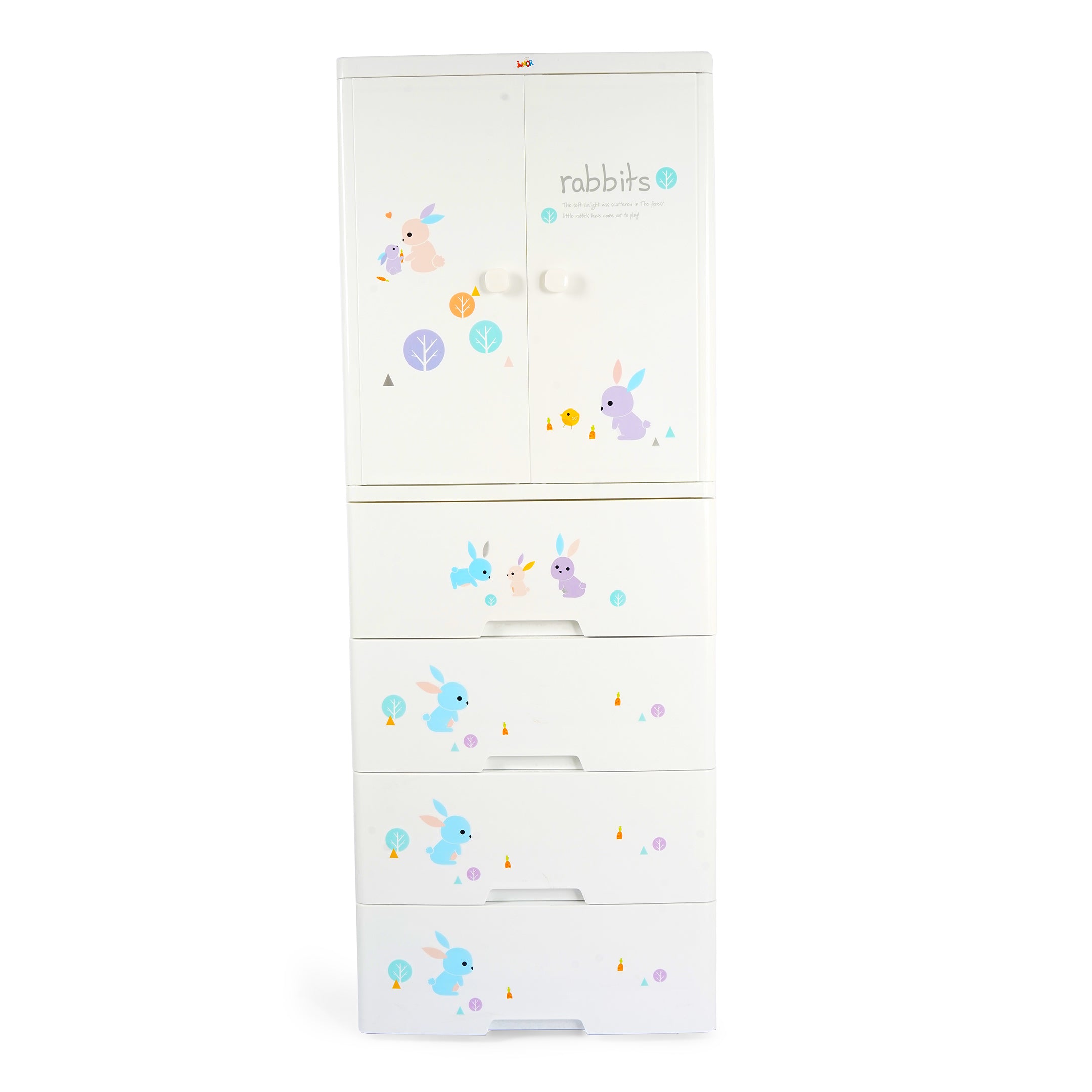 Kids Wardrobe Storage Cabinet