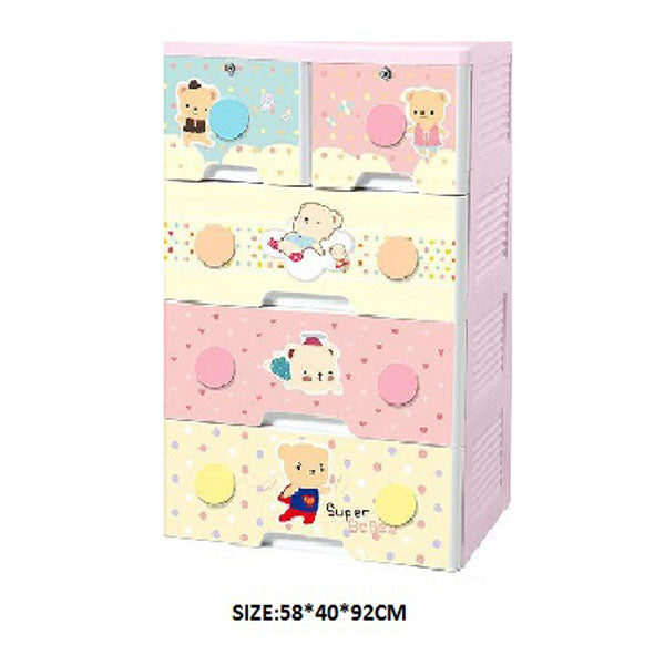 Kids Wardrobe Storage Cabinet