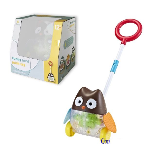 Baby Walker Toy Hand Push OWL