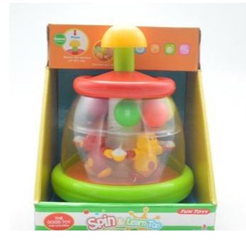 Push and Spin Toy For Kids