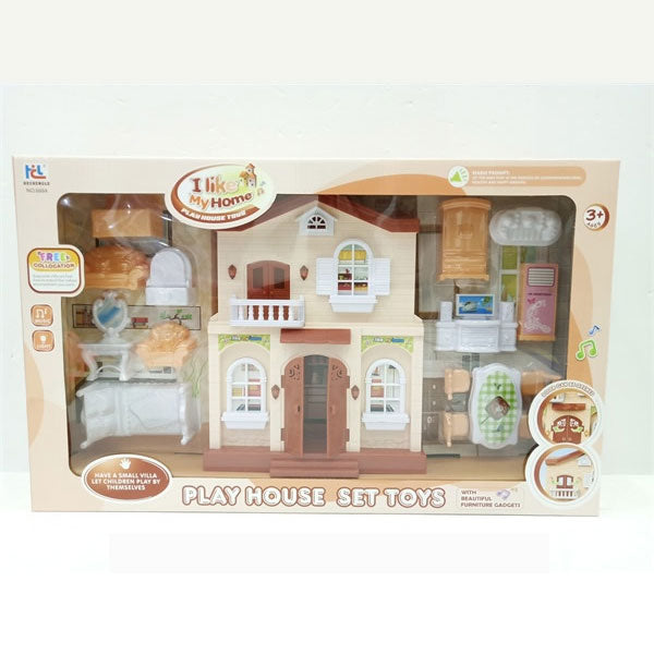 Doll House Game Toy Set - Play House