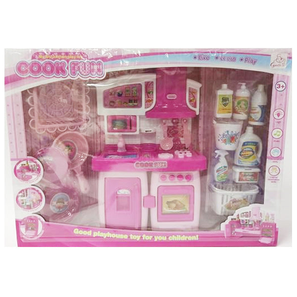 Doll House Game Toy Set - Kitchen Cooking Fun
