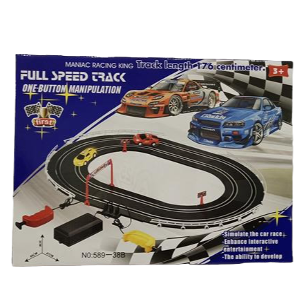 Kids Full Speed Car Track - Cars