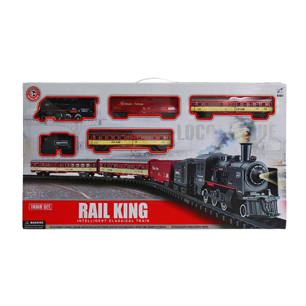 Toy Rail King Intelligent Classic Train Set