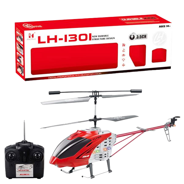 Remote Control Helicopter Red For Kids