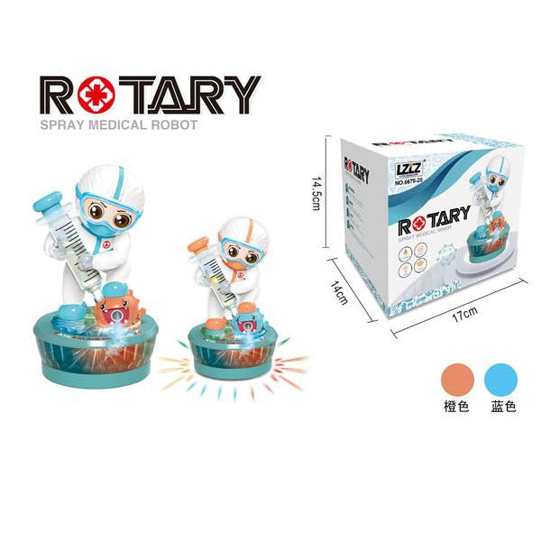 Rotary Nurse Robot Toy
