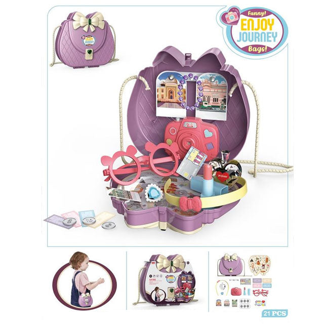 Kids Funny Enjoy Journey Bag Toy Game Set