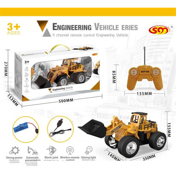 Kids Shovel R/C Truck