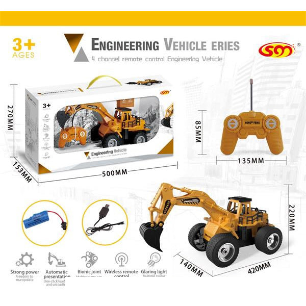 Kids Shovel R/C Truck