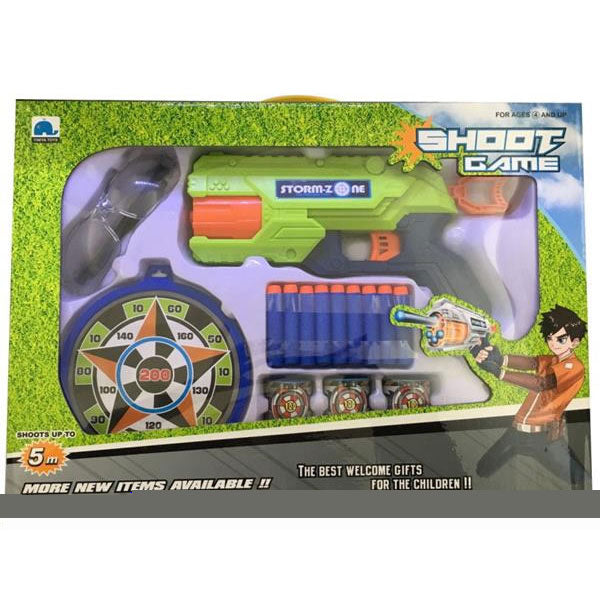 Storm Zone Soft and Water Bullets Toy Gun