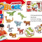 Junior Blocks Screw Puzzle Game Toy Set - 20 Pcs