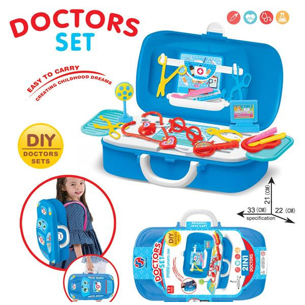 DIY Portable Doctor Game Toy Set