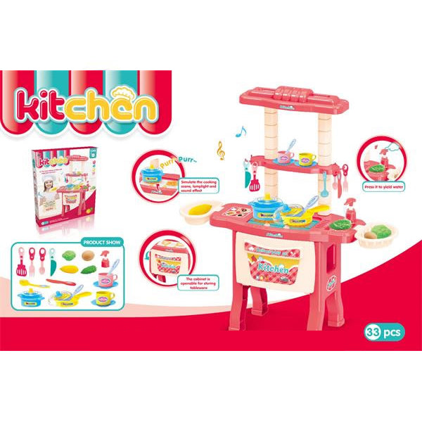 Kids Kitchen Game Toy Set