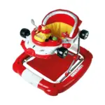 Buy Junior Car Shape Baby Walker - Red W-1085 online at sale price with free cod in Pakistan