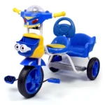Kids Robot Twin Seater Tricycle – Blue T-8908A-F