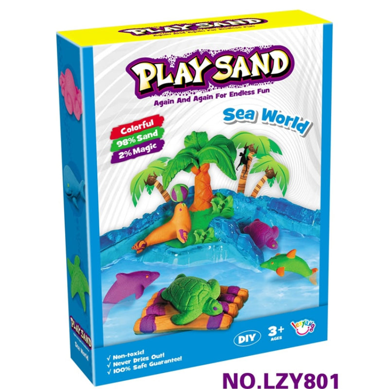 Play Dough Play Sand Game Toy Set