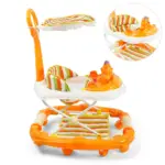 Lion Face Baby Walker With Canopy & Push Bar – 6293