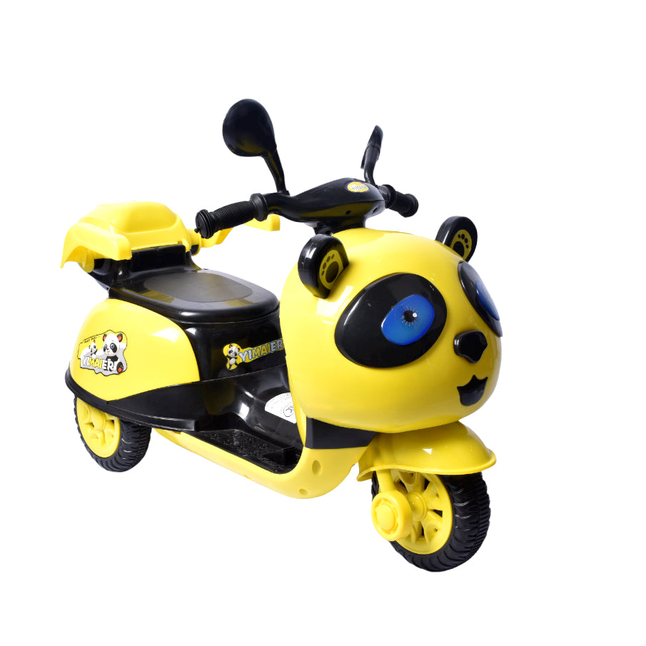 Kids Panda Battery Operated Ride On Scooter