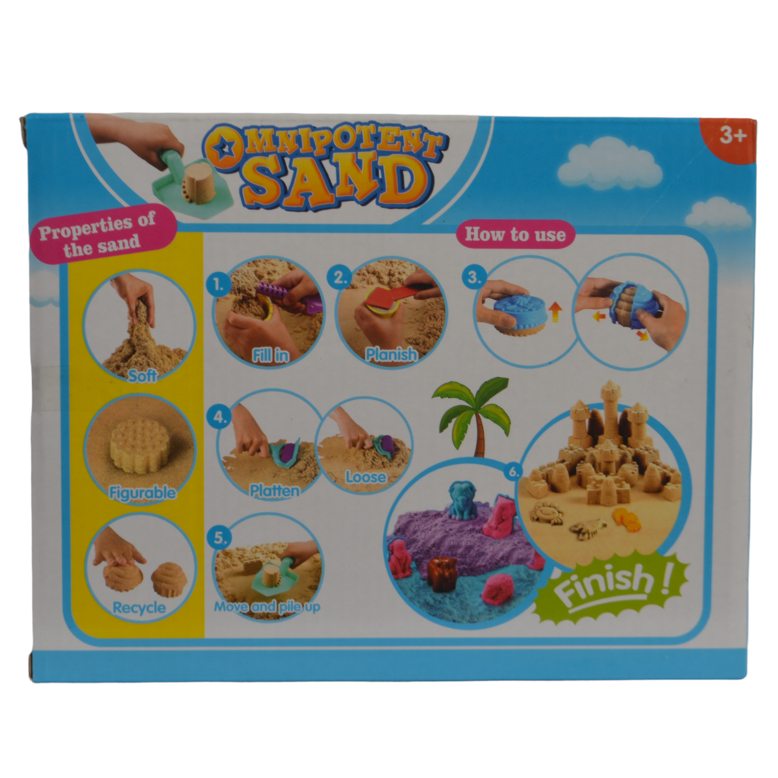 Play Dough Soft Modeling Sand