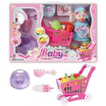Grocery Shopping Cart Toy Game Set