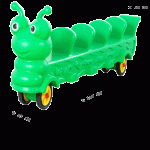 Kids 5 Seater Joy Ride On Manual Push Car