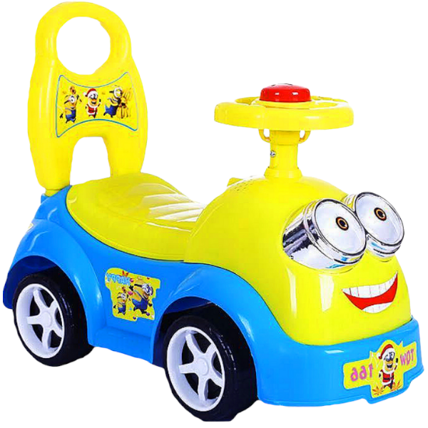 Minions Kids Ride On Manual Push Car