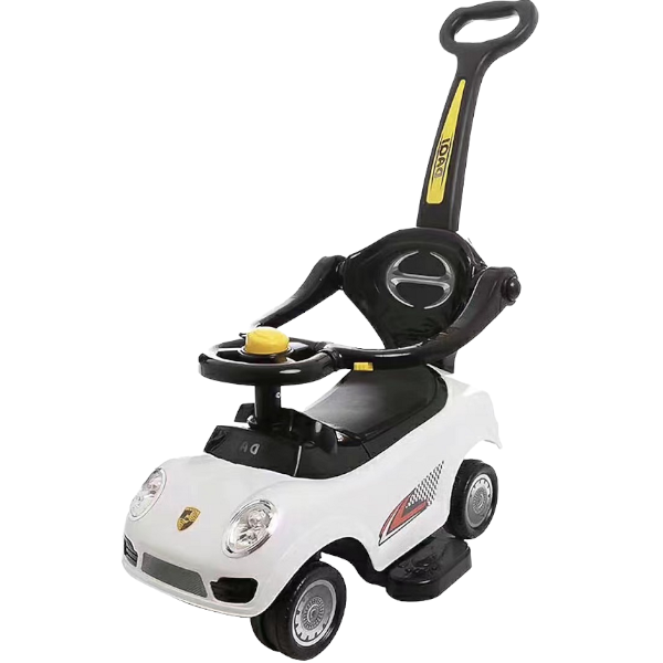 Kids Ride On Manual Push Car with Handle
