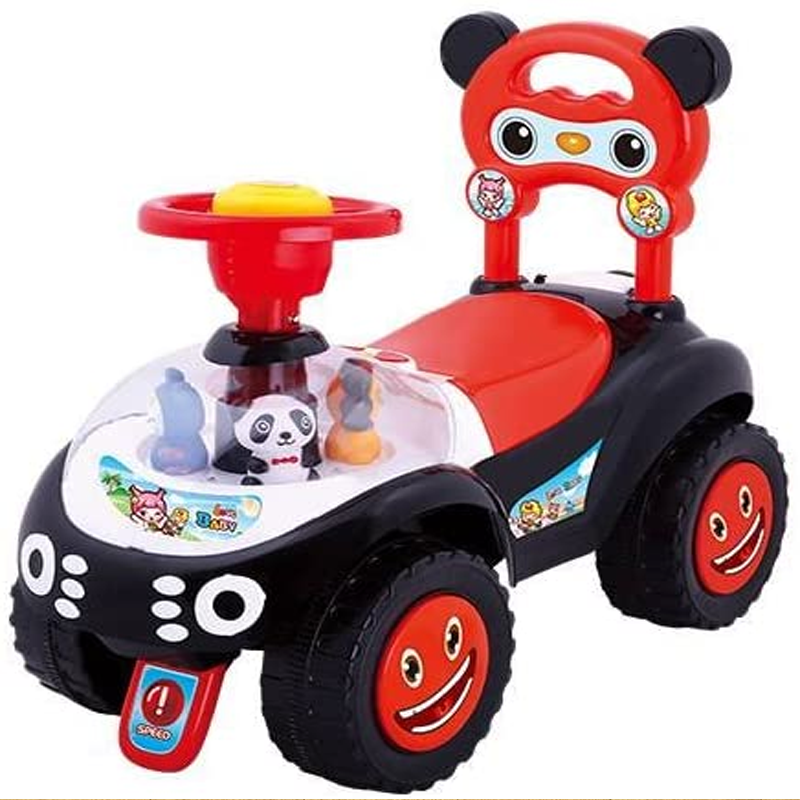 Kids Cartoon Ride On Manual Push Car