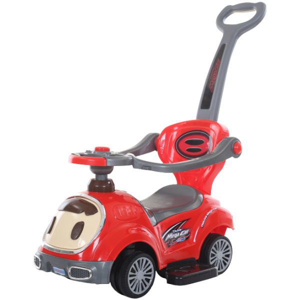 Kids Ride On Manual Push Car with Handle
