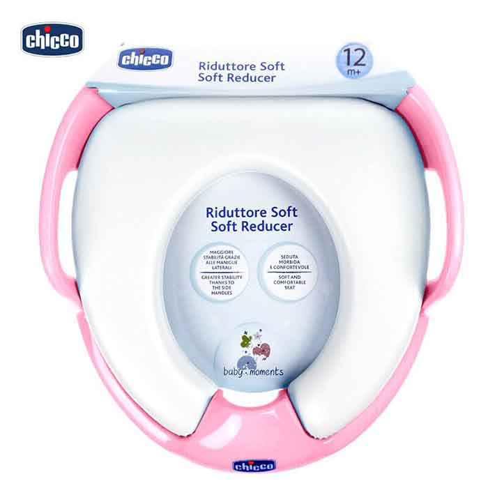 Chicco Soft Padded Baby Toilet Trainer Potty Seat - Pink