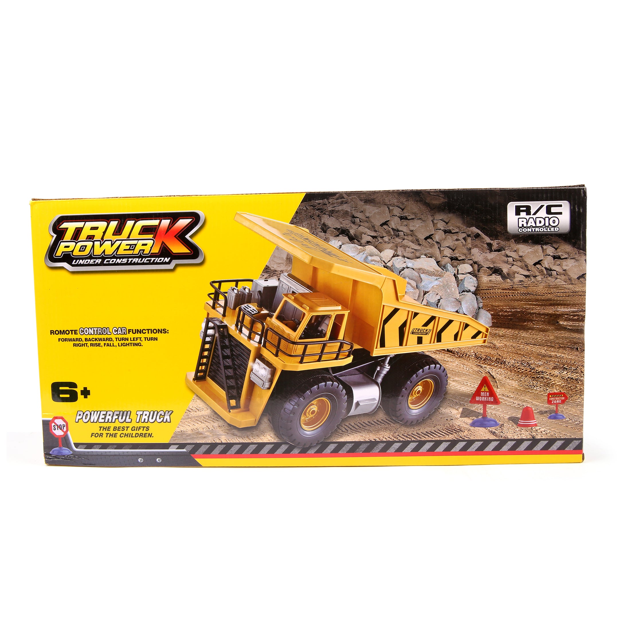 Kids Construction Truck Power R/C Truck Scale 1:14