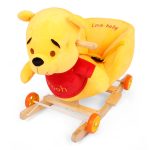 2 In 1 Ride on Rocker Toy with Wheels