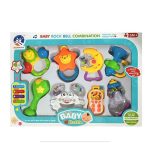 Baby Rattle Toys Set (8 Pcs Pack)
