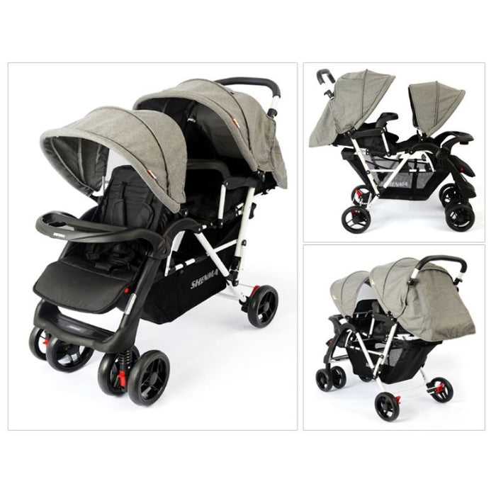 Twin Baby Stroller - SKYBaBY