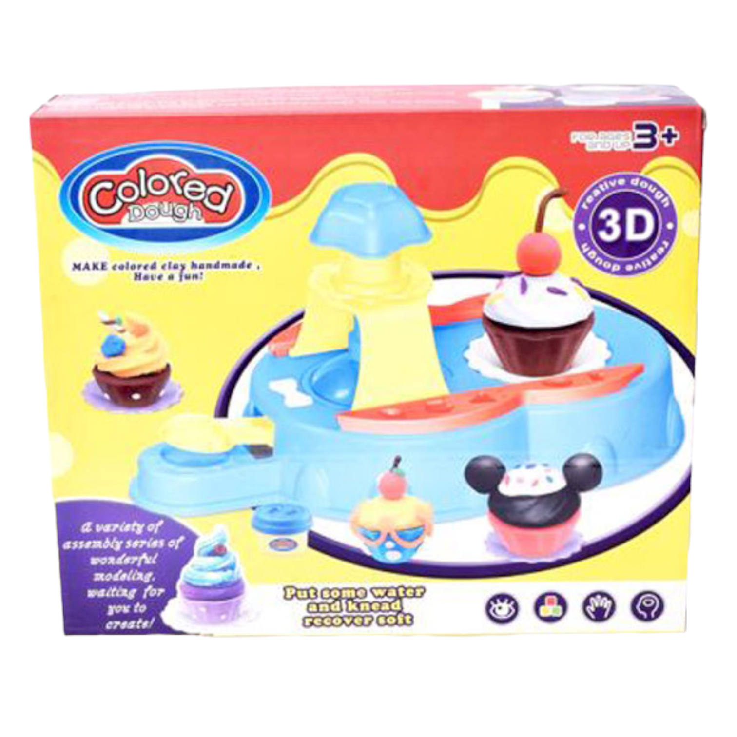 Play Dough Ice Cream Toy Set