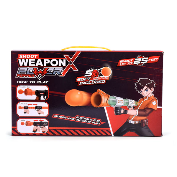 Shoot Weapon X Toy Gun With Soft Bullets