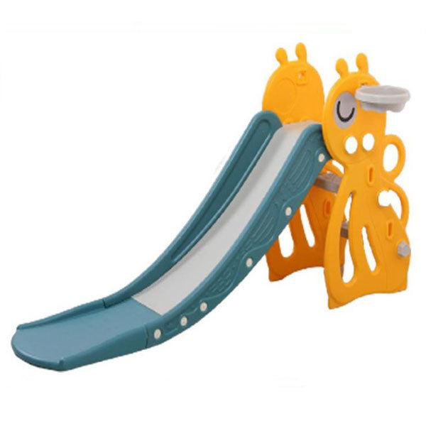 2 In 1 Kids Slide With Basket Ball